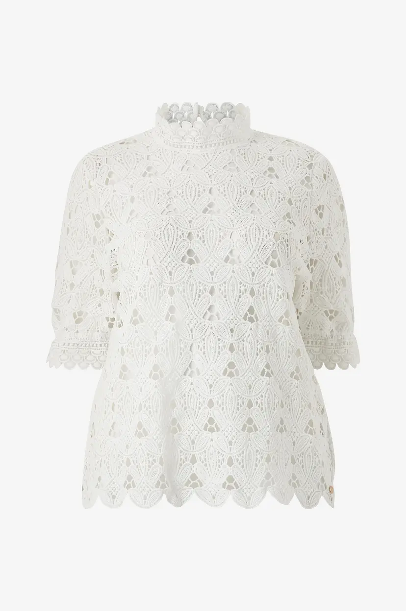 ZOEY Bluse Eden Blouse - Hvit