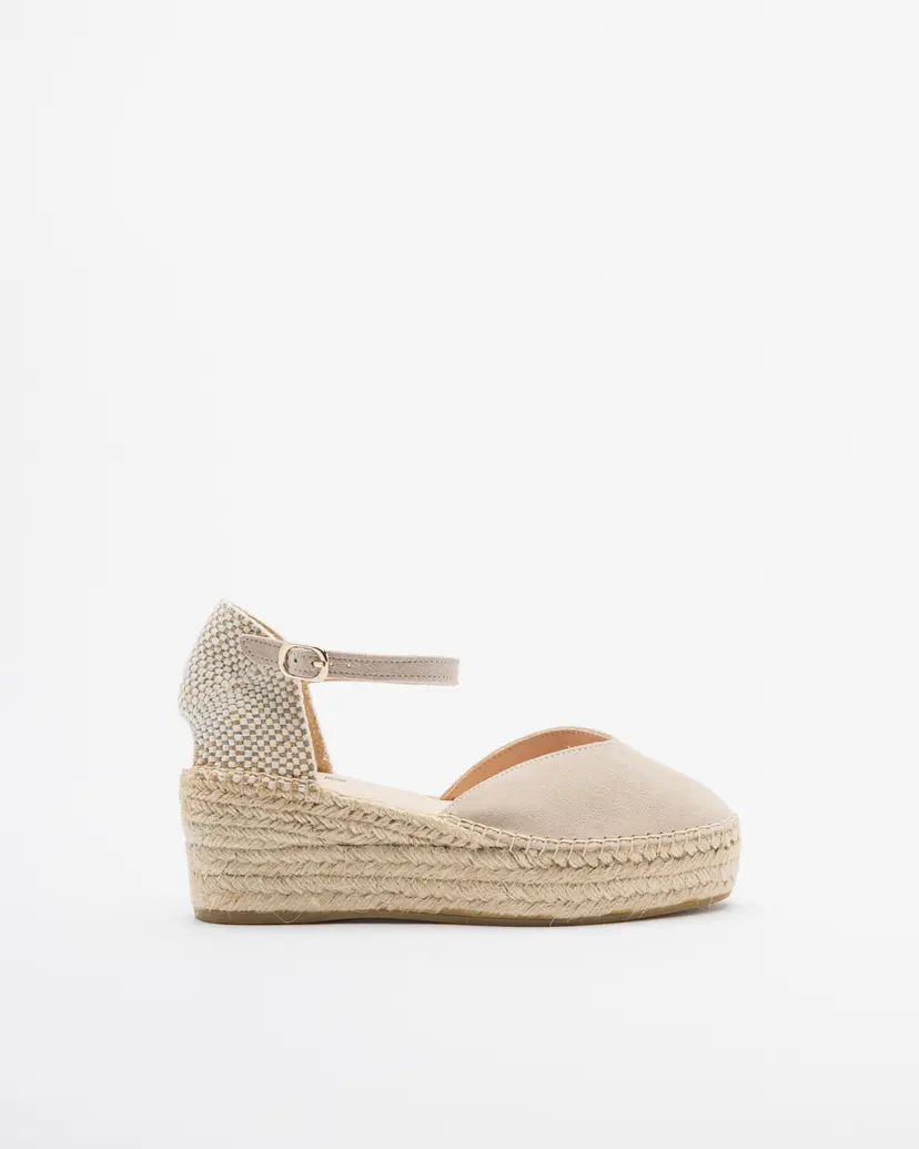 PROF PROF JAVA22 Beige Wedge sandals