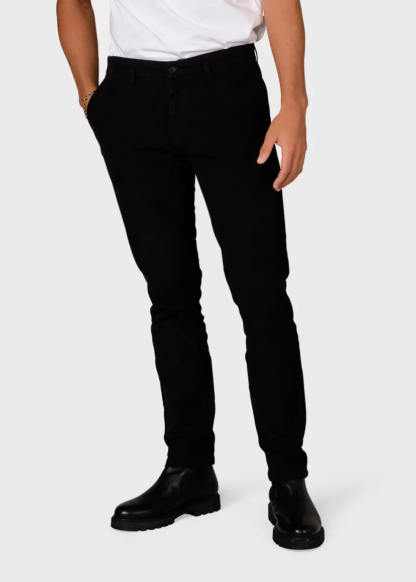 Klitmøller Collective ApS Ras corduroy chinos - Black