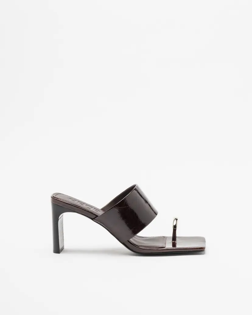 PROF PROF V2261-115 Burgundy Sandals