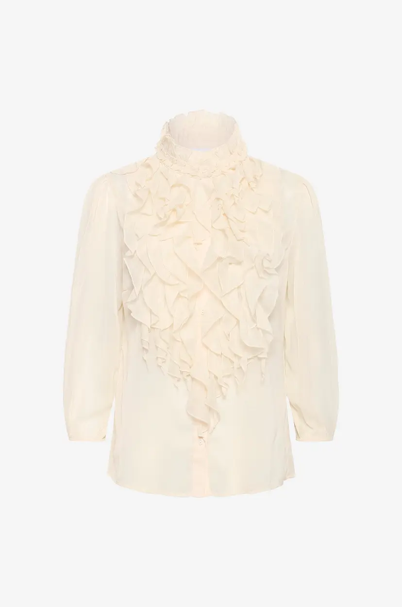 Saint Tropez Bluse LiljaSZ 3/4 Shirt - Natur