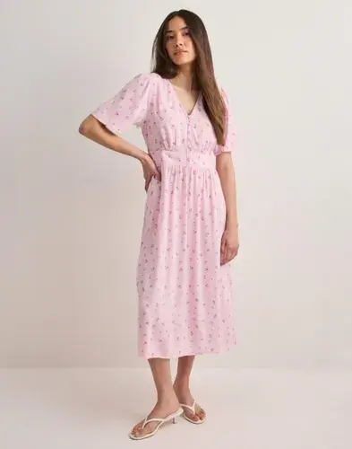 Pieces Pieces - Rosa - Pctala Ss Midi Dress Noos Bc