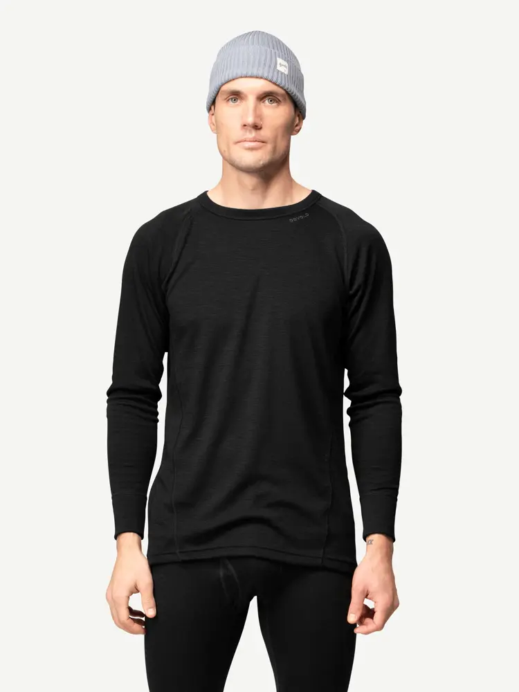 Devold Devold - Duo Active Merino 205 Ulltrøye Herre - Large - Svart