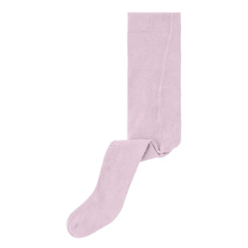NAME IT Name It - Strømpebukse Bomull Antiskli Light Lilac