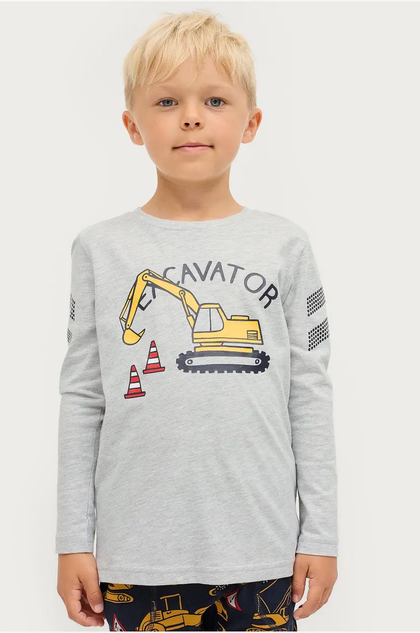 Ellos Collection T-skjorte + bukse Jack - Grå