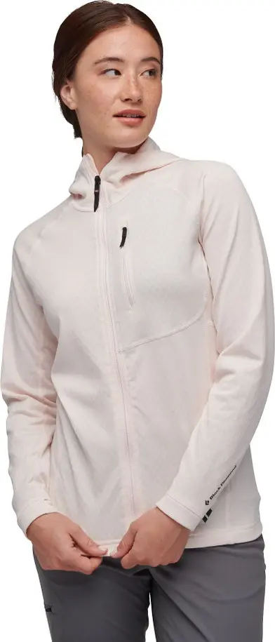 Black Diamond Black Diamond Women's Coefficient Fleece Hoody Ice Pink