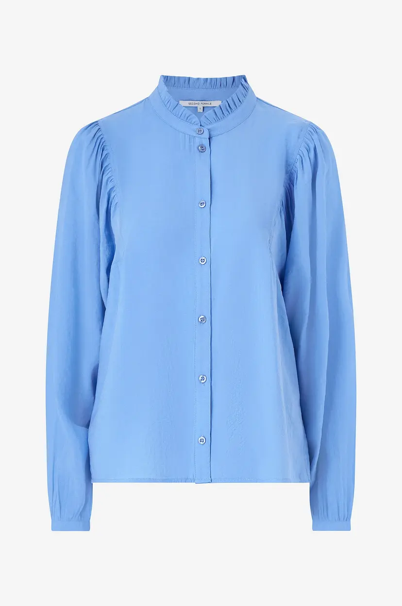 Second Female Skjorte Emelia Shirt - Blå