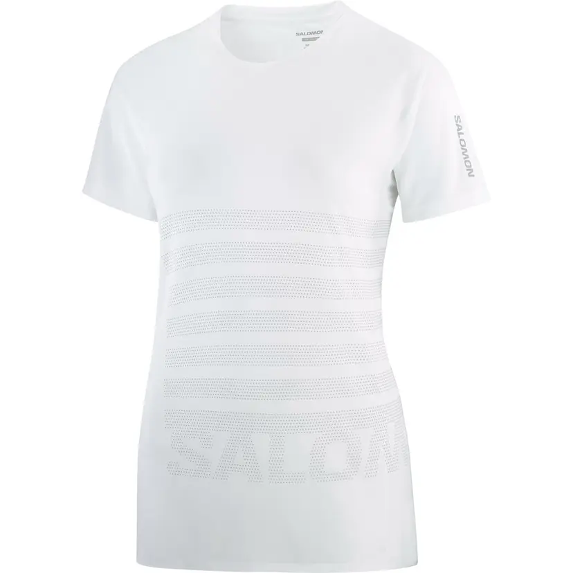 Salomon Salomon Women's Sense Aero Graphic Tee White