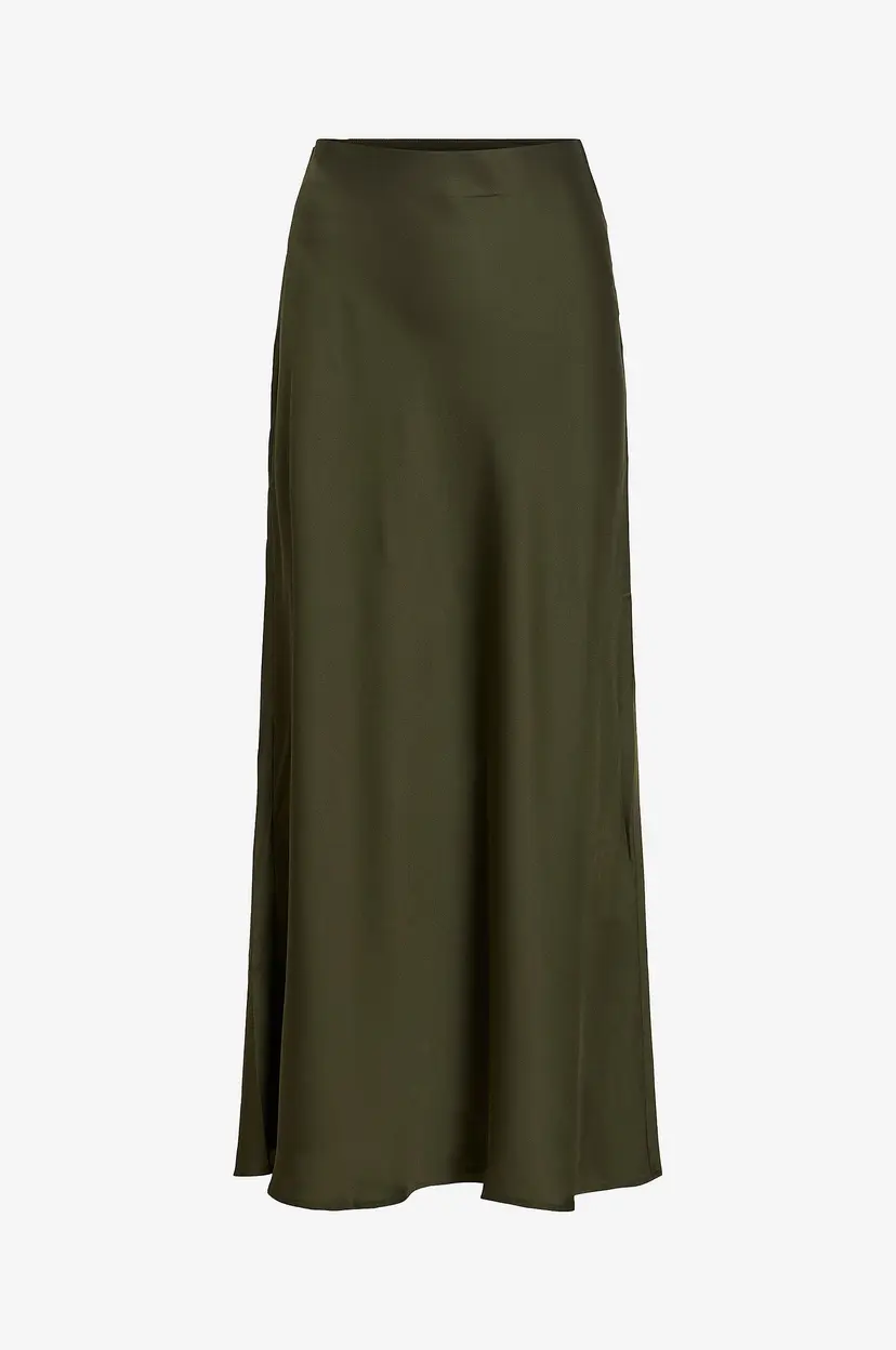 Vila Maxi skjørt viEllette HW Long Skirt - Grønn