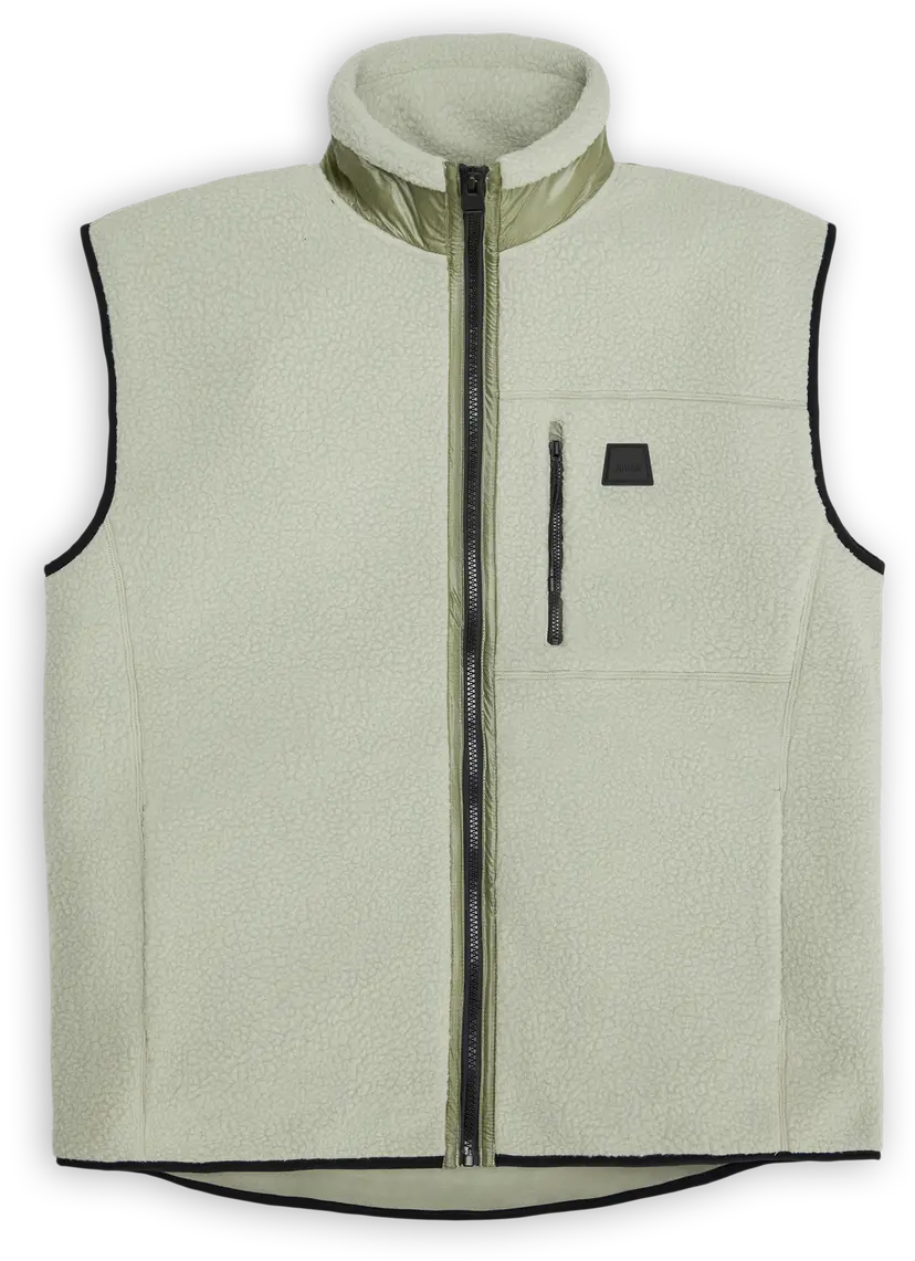 Rains Rains Unisex Yermo Fleece Vest T1 Earth