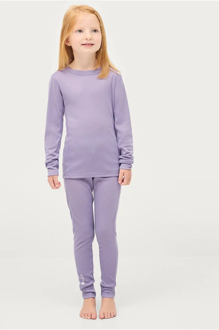 Áhkká Longs Tech Pants Kids - Lilla