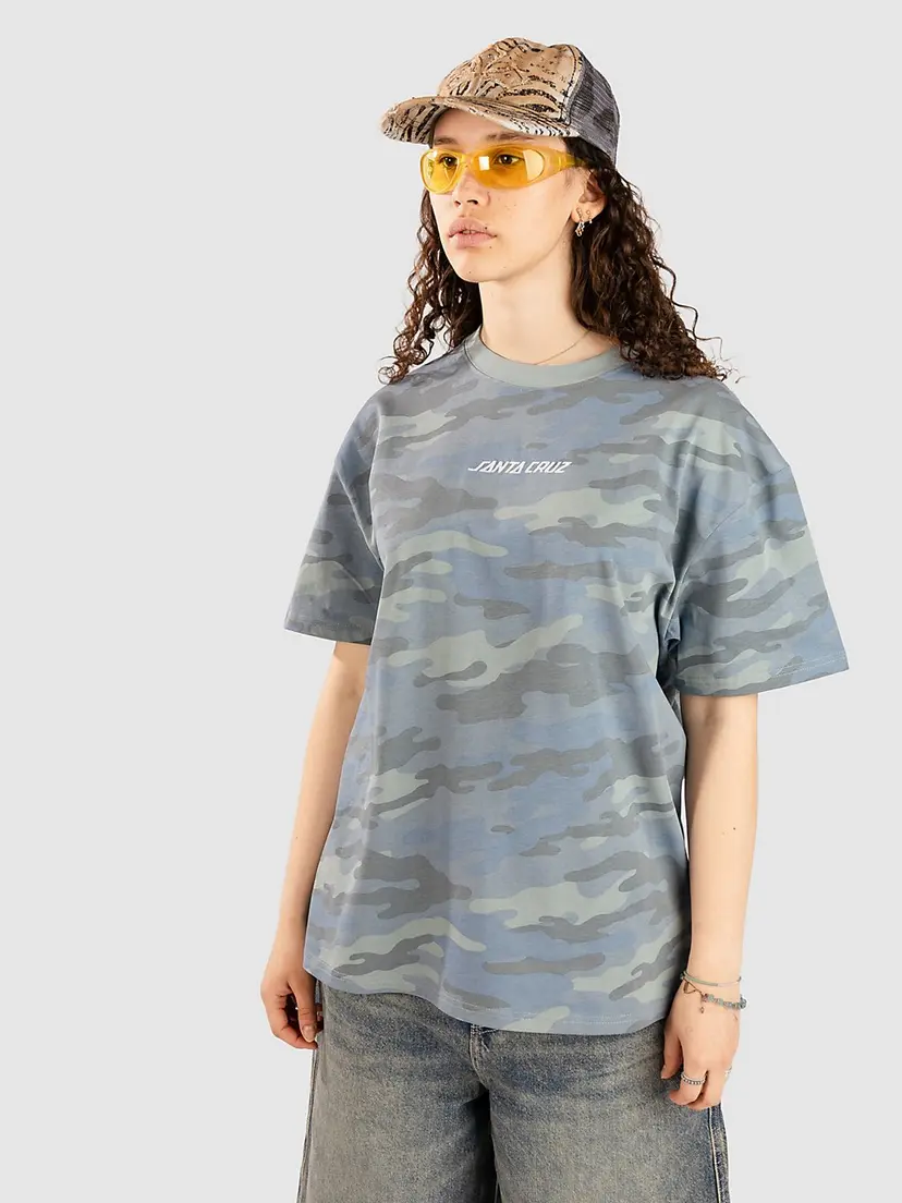 Santa Cruz Santa Cruz Strip Emb T-skjorte camo