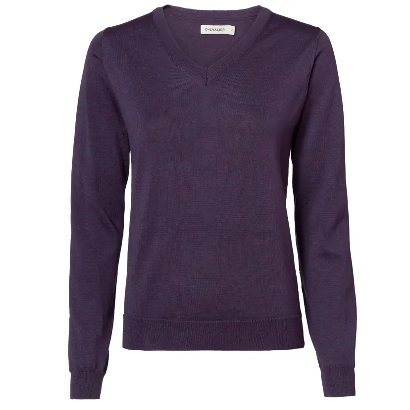 Chevalier Chevalier Blaise V-Neck Merino Pullover Women Fig