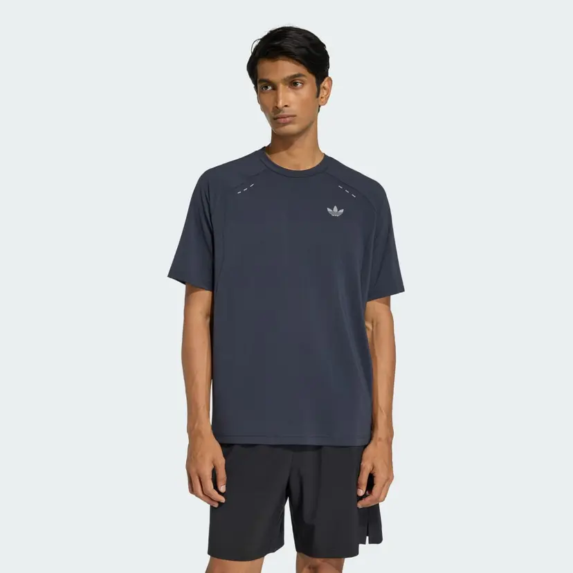 Adidas TECH TREFOIL ESSENTIALS POLYESTER T-SKJORTE