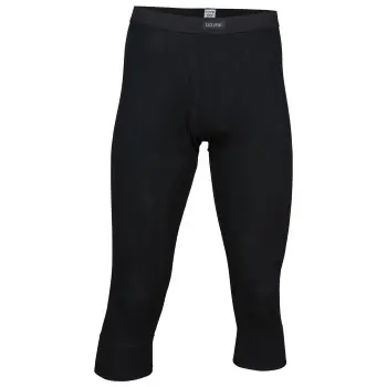 Dovre Dovre Wool Three Quarter Long Johns Svart ull Large Herre