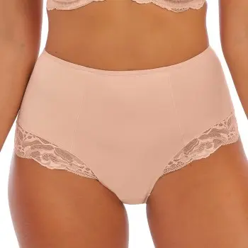 Fantasie Fantasie Truser Reflect High Waist Brief Beige Dame