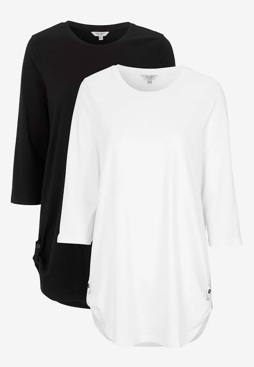 Cellbes of Sweden Jerseytunika med 3/4 erme Alexia 2-pack