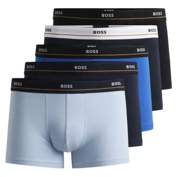 BOSS BOSS 5P Essential Trunks Multi-colour-2 bomull XX-Large Herre