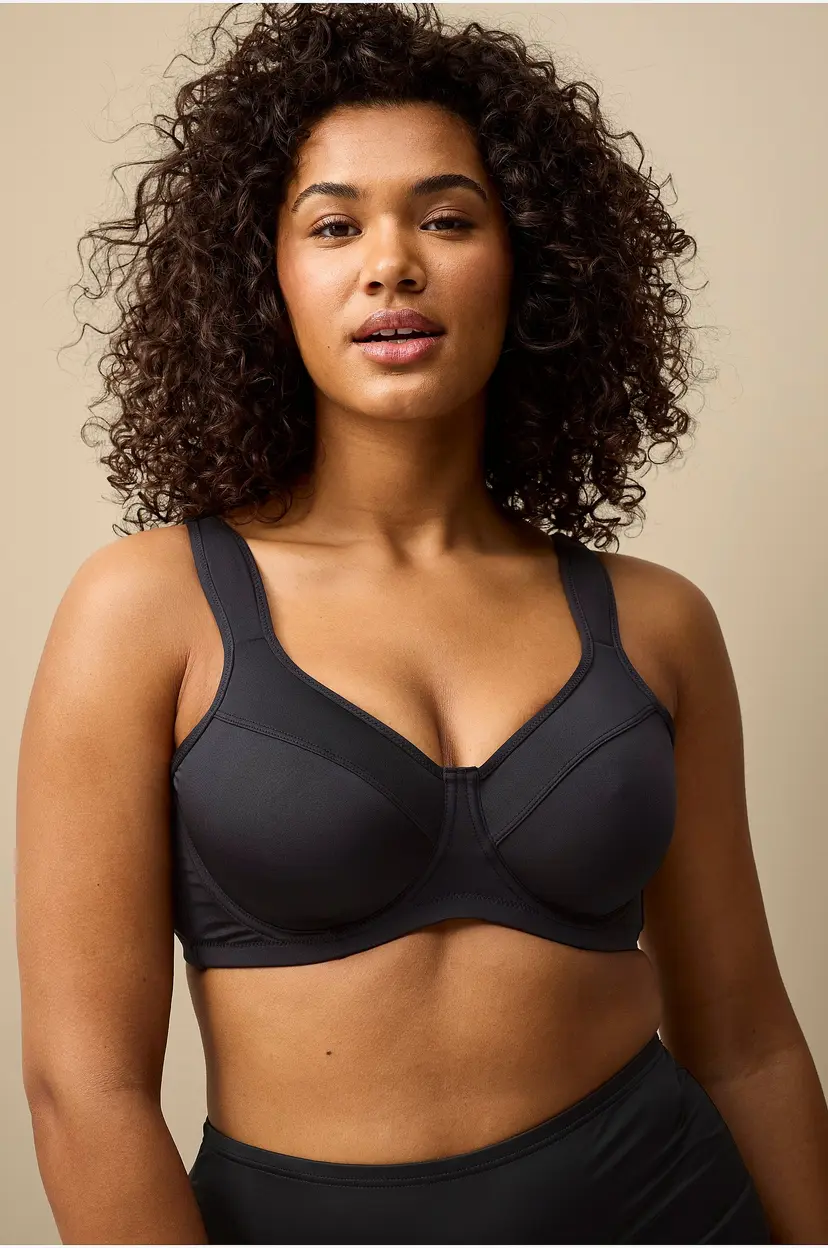 Ellos Plus collection Bikini-BH med bøyler - Svart