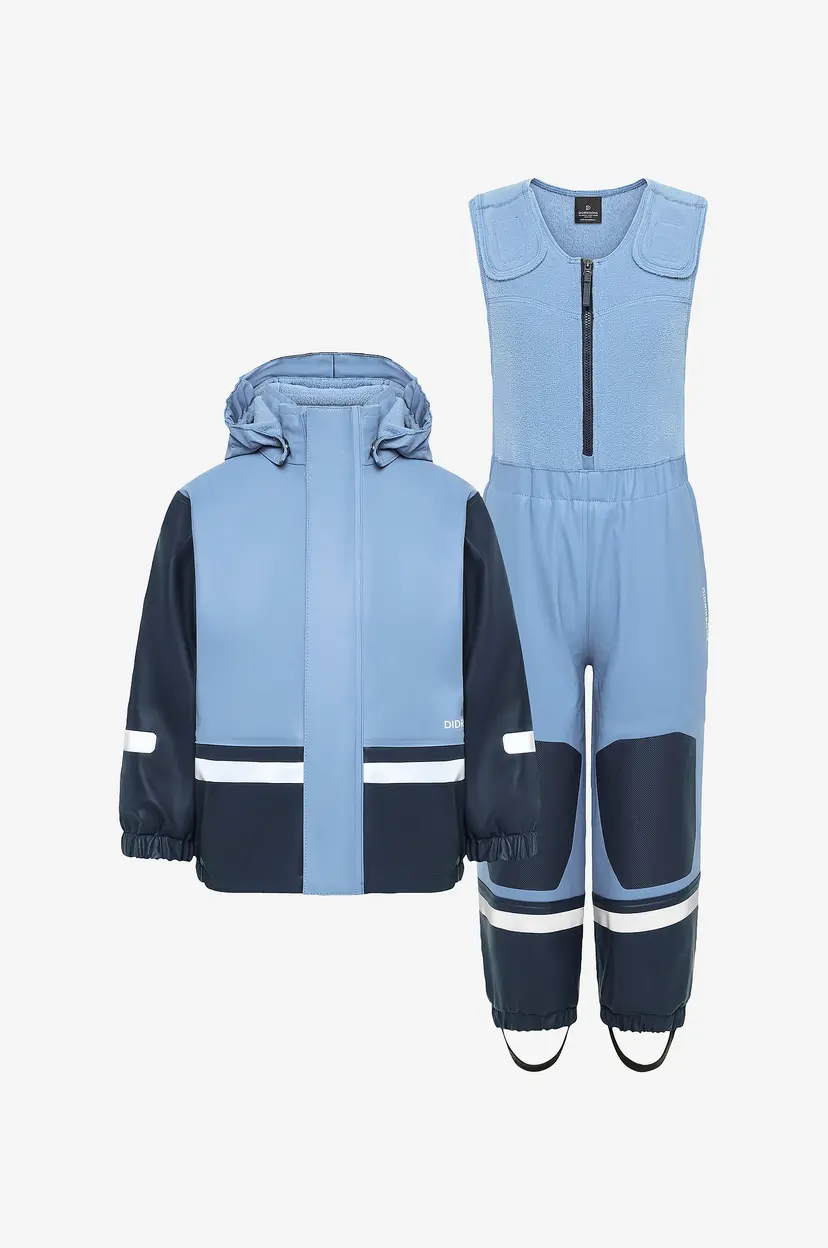 Didriksons Regnsett Boardman Kids Set 12 - Blå