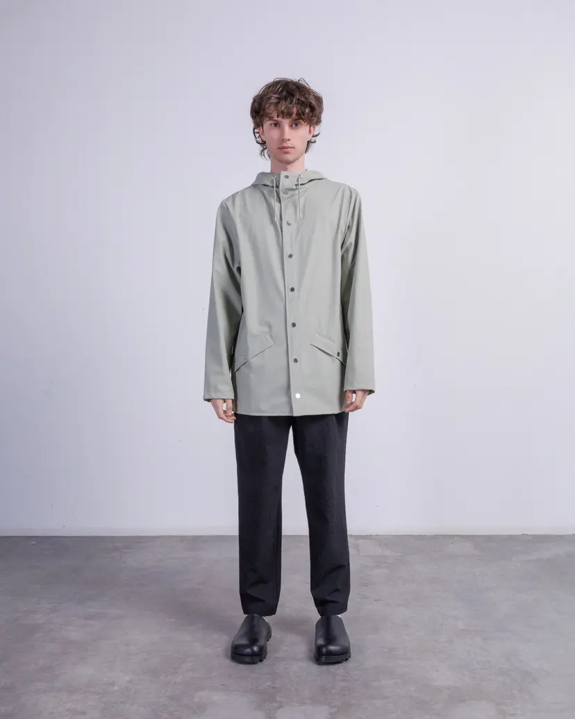 Rains Rains 12010 Green Waterproof parka