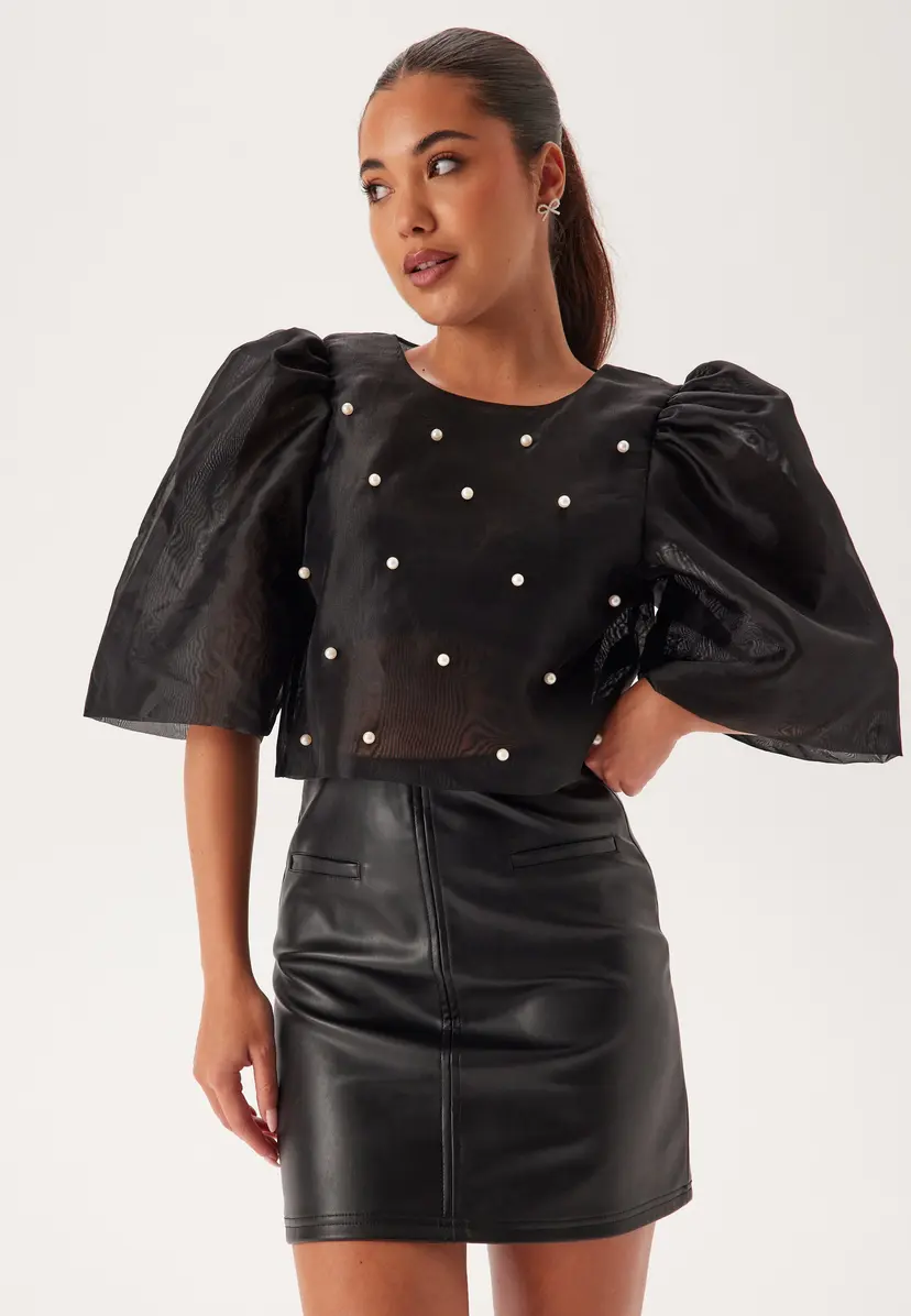 Pearl Organza Blouse