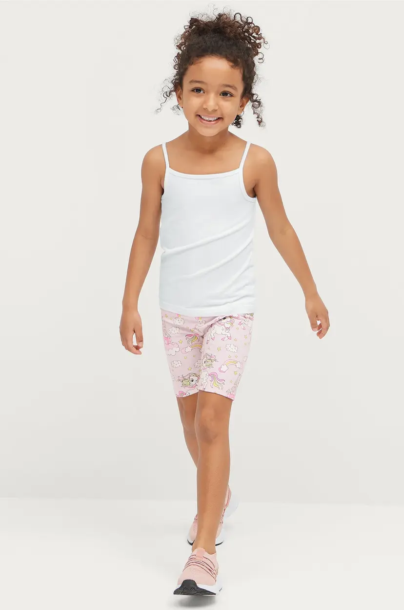 Ellos Collection Sykkelshortser Phoebe S Girl 2-pakning - Rosa