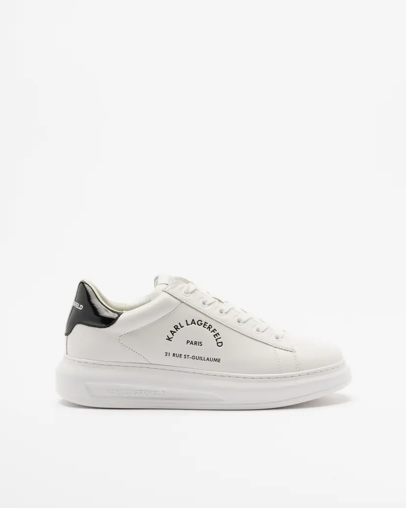 Karl Lagerfeld Karl Lagerfeld Kapri Mens Maison Karl Lace White Sneakers