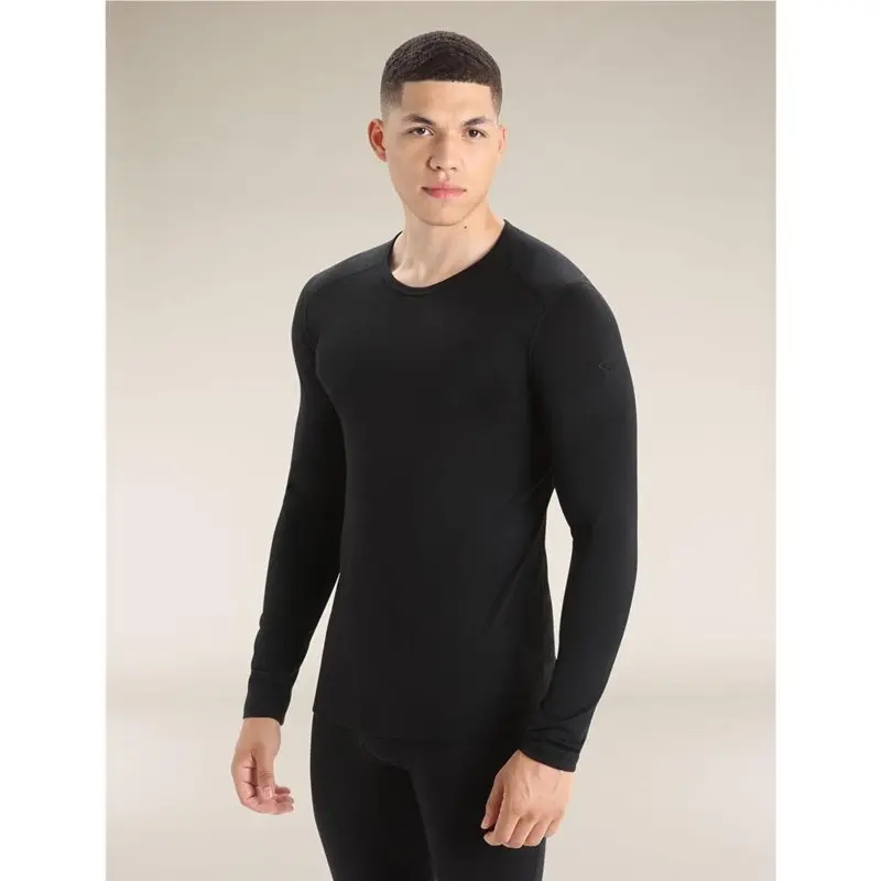 Icebreaker Icebreaker M 200 Oasis LS Crewep Men Black
