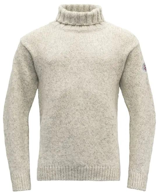 Devold Devold Nansen Sweater High Neck Grey Melange