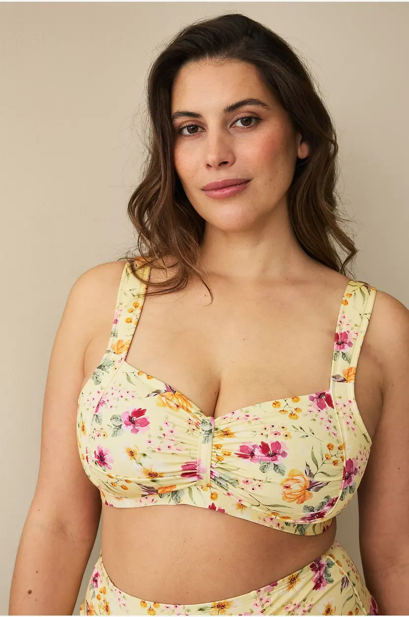 Ellos Plus collection Myk bikini-BH - Gul