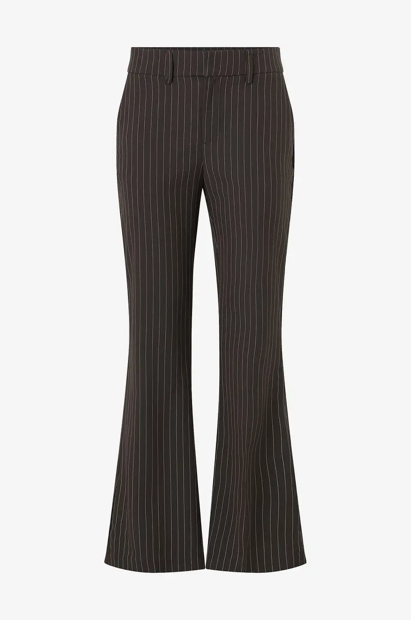 Gina Tricot Dressbukser Iconic Relaxed Bootcut - Brun