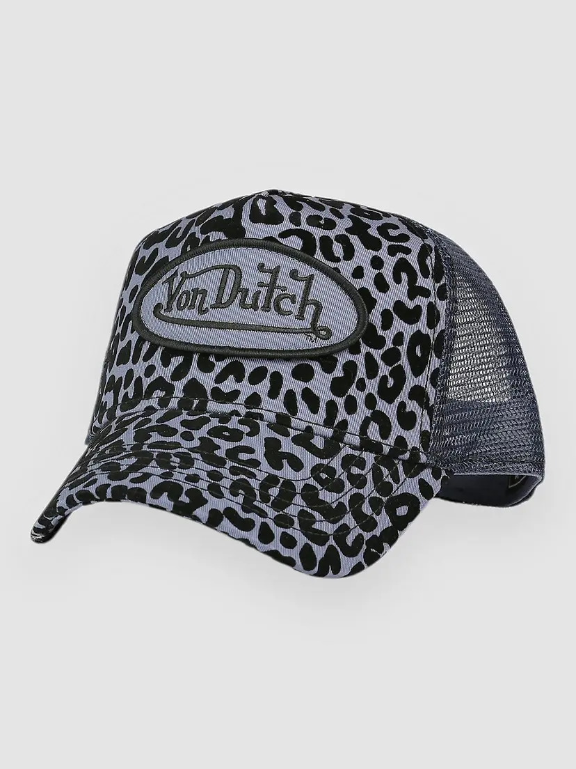 Von Dutch Von Dutch Von Flock Trucker Caps blå