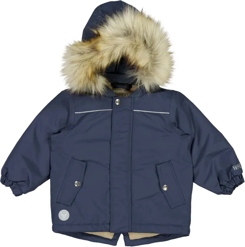 Wheat Wheat Vinterjakke Baby Kasper Tech Sea Storm Baby (74 / 9 mnd)