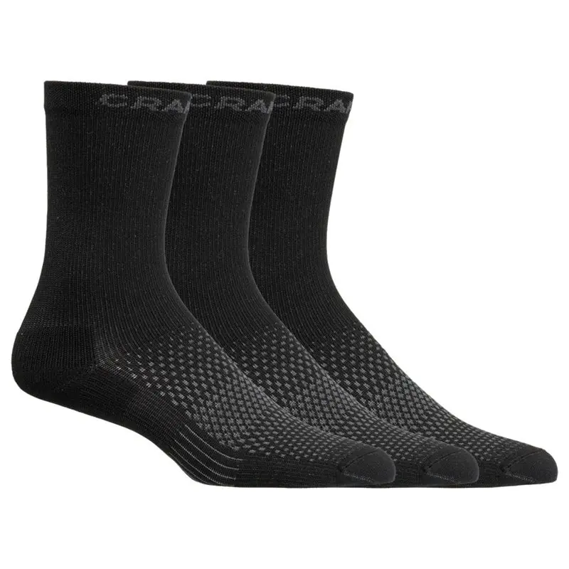 Craft Craft Active High Sock 3-Pack Black