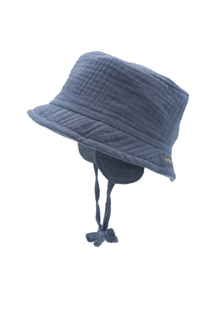 Maximo Denim Maximo Bøttehatt M/ Øreklaffer Baby (43 4-5 mnd)