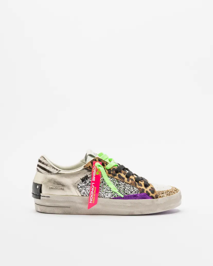 Crime London Crime London SK8 Deluxe Multicolour Sneakers