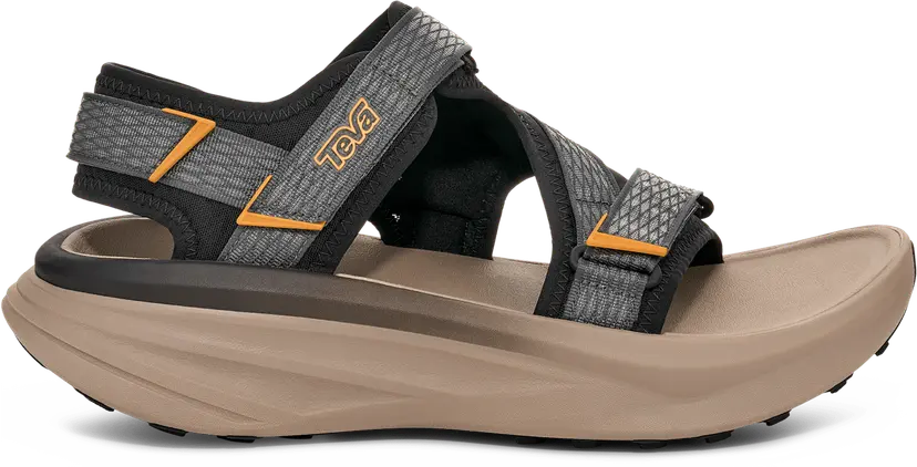 Teva Teva Men's Aventrail R2T Trail Running Sandal Black/Sunflower