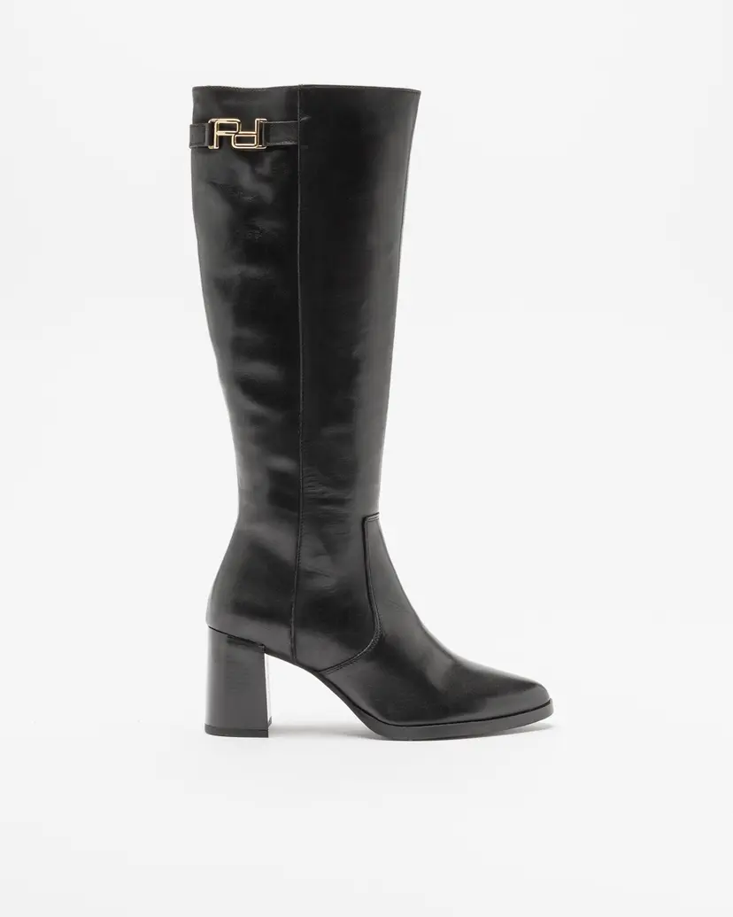 PROF PROF P2593 Black Knee high boots