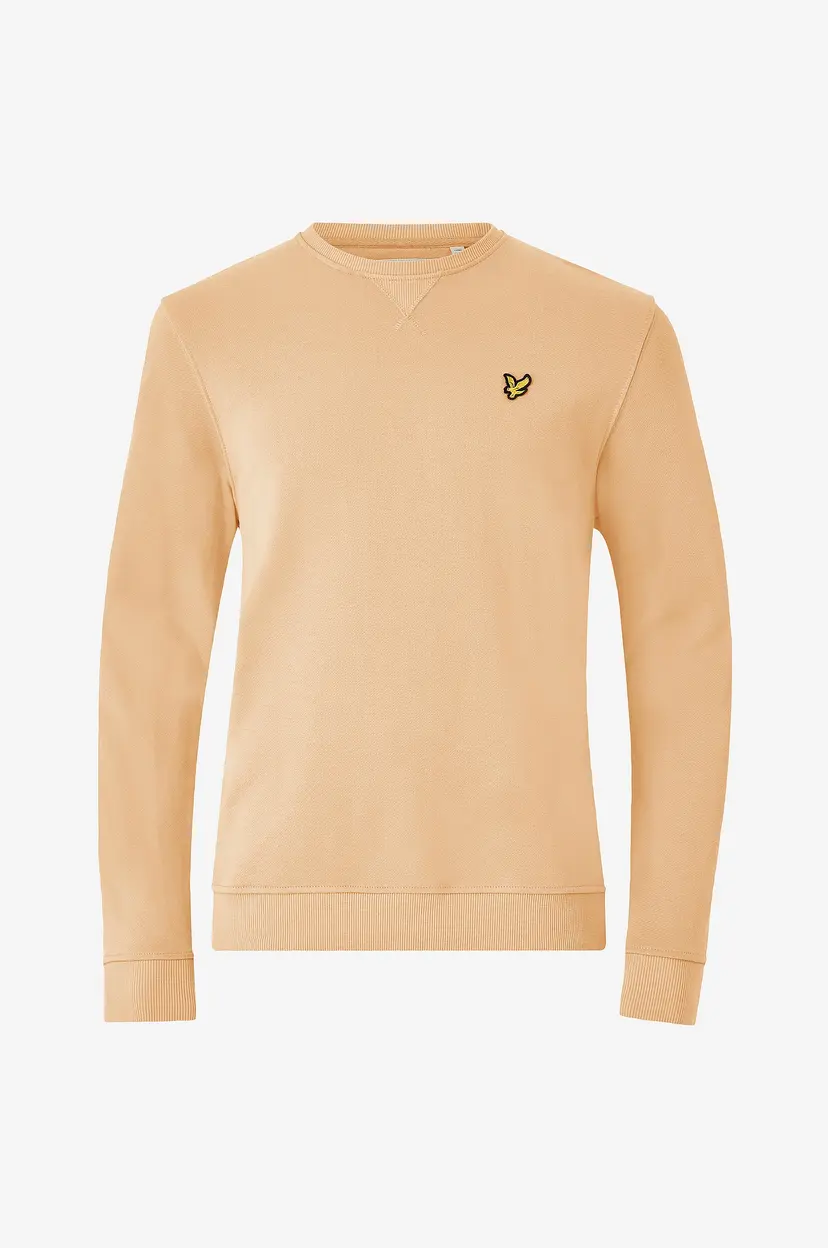 Lyle & Scott Sweatshirt Crew Neck Sweatshirt - Beige