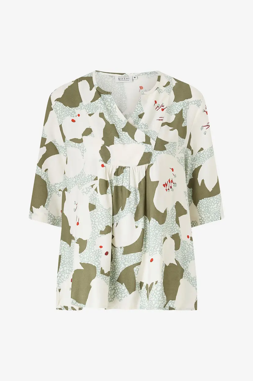 Masai Bluse Top MaDusya - Grønn