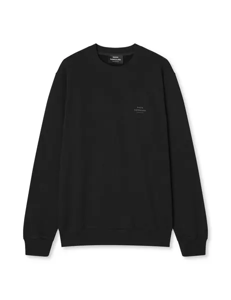MADS NØRGAARD Mads Nørgaard Cotton Light Crew Logo Sweat