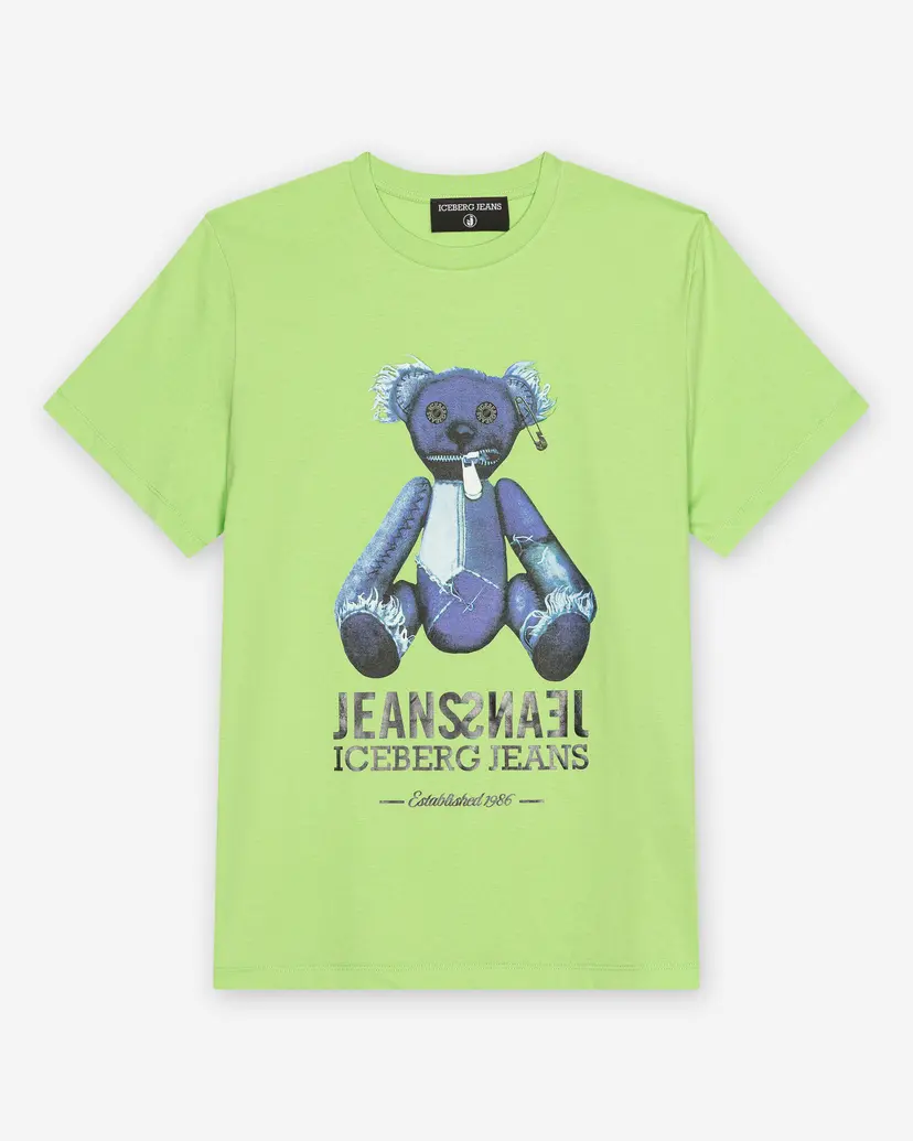 Iceberg Jeans Iceberg Jeans F023-P400 Green T-shirt