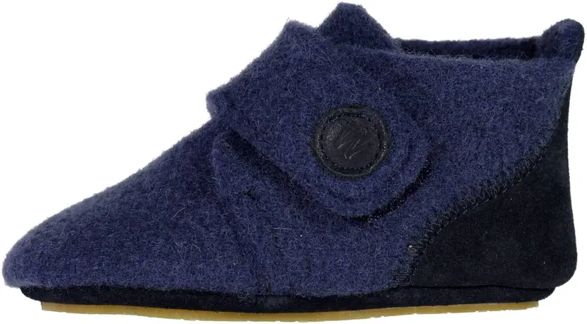 Wheat Footwear Wheat Chris Felt Home Shoe Blå (21)