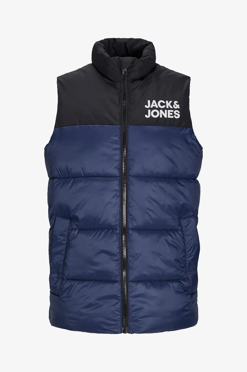 Jack & Jones Junior Vest jjeToby Bodywarmer Collar SN Jnr - Blå