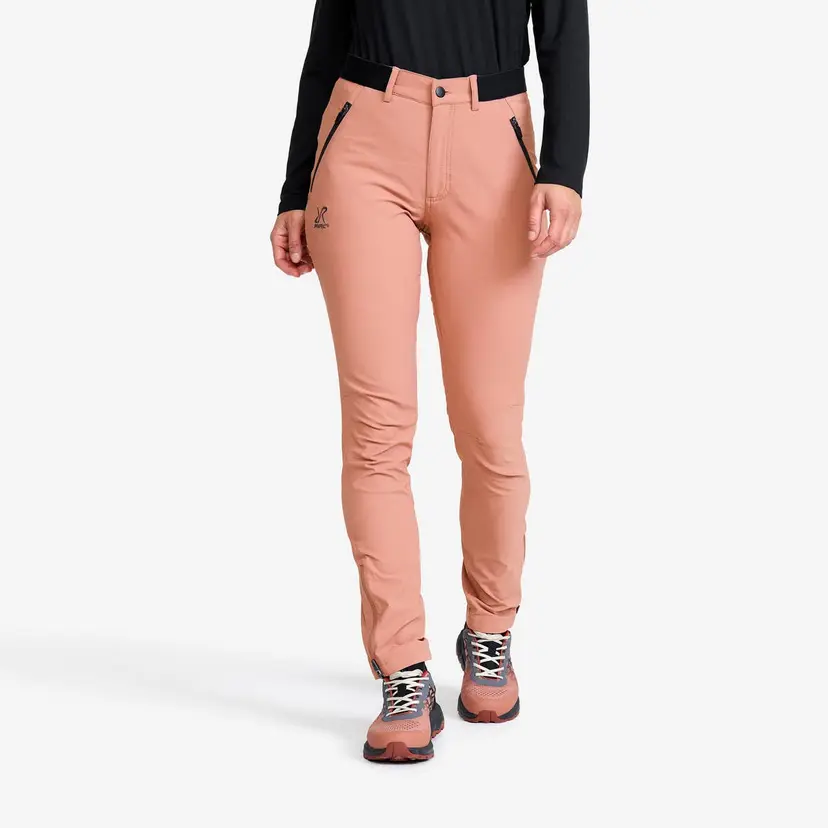 RevolutionRace Daybreak Outdoor Stretch Pants Dame Pink Wood