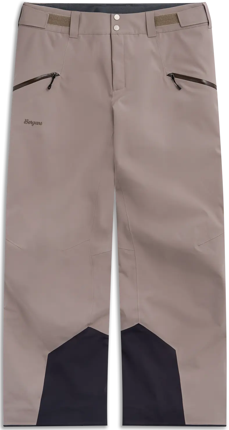 Bergans Bergans Men's Oppdal Insulated Shell Pants Rock Taupe