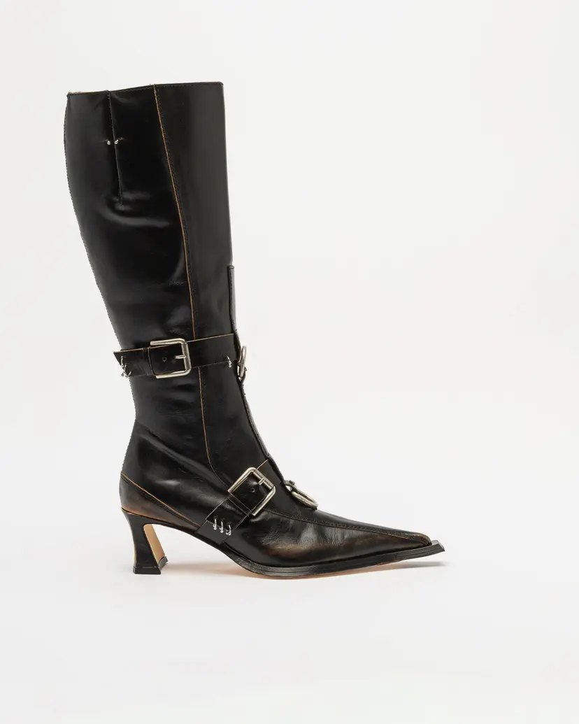 Miista Botas Miista ELIYA Castanho Escuro