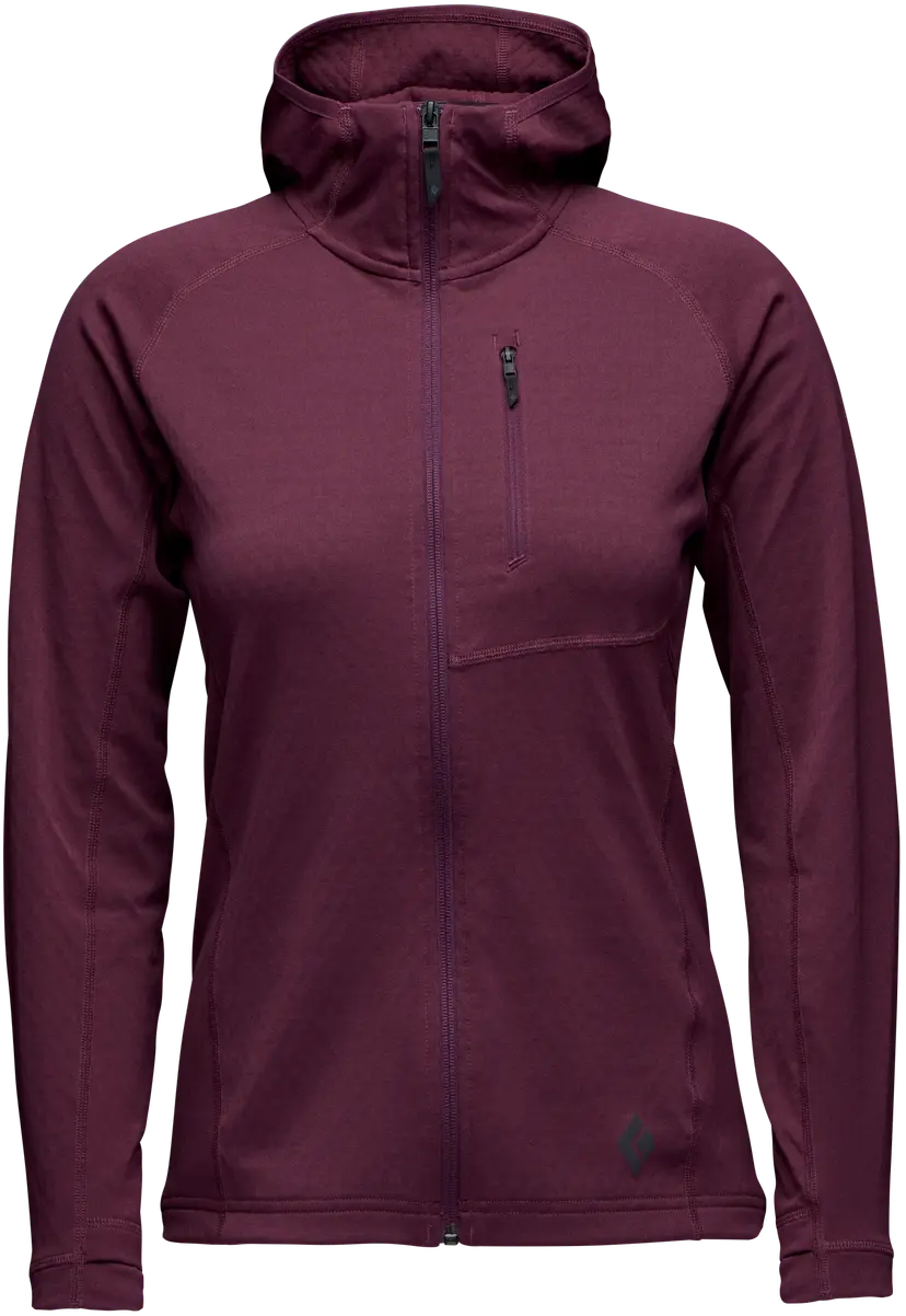 Black Diamond Black Diamond W Coefficient Hoody Blackberry