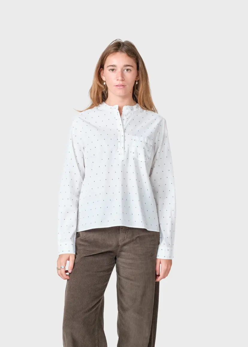 Klitmøller Collective ApS Harlow blouse - White/black